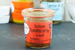 Tartinade tomates cerise au basilic