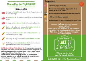 Légumes printanniers - Nouvelles du 25/03/2022